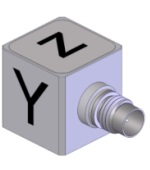 3093M27, High Temperature Triaxial Accelerometer with TEDS