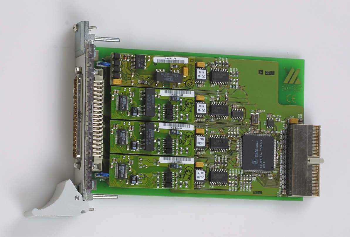 CPCI-7500, 4-port Serial Interface for Compact PCI