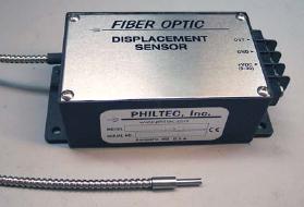 RC12, Analog Output Reflectance Compensated Fiberoptic Displacement Sensor