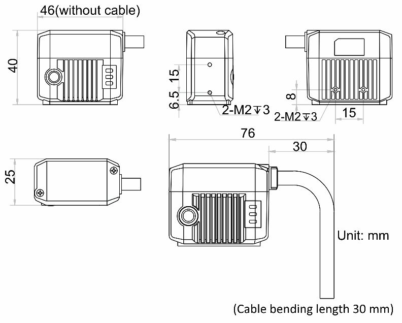 MV-ID2004M-16T dimensions