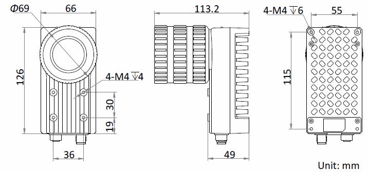 MV-ID6089C-00C-NNG Dimensions