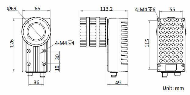 MV-ID6089M-00C-NNG Dimensions