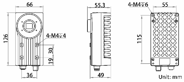 MV-ID6200EM-00C-NNG Dimensions