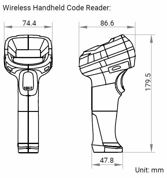 MV-IDH3013B Dimensions