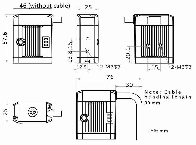 MV-SC2004EC dimensions