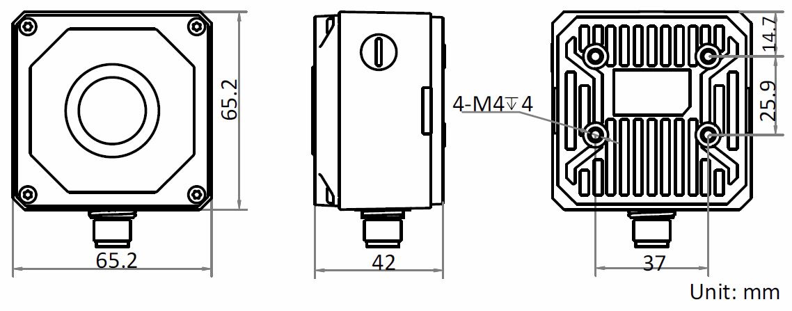 MV-SC2004M Dimensions