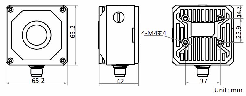 MV-SC2004PM, Dimensions