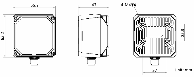 MV-SC3016C, dimensions