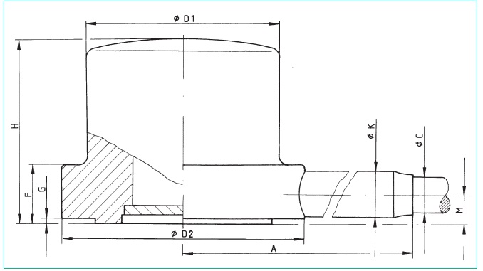 8402 - Burster Load Cell, Miniature